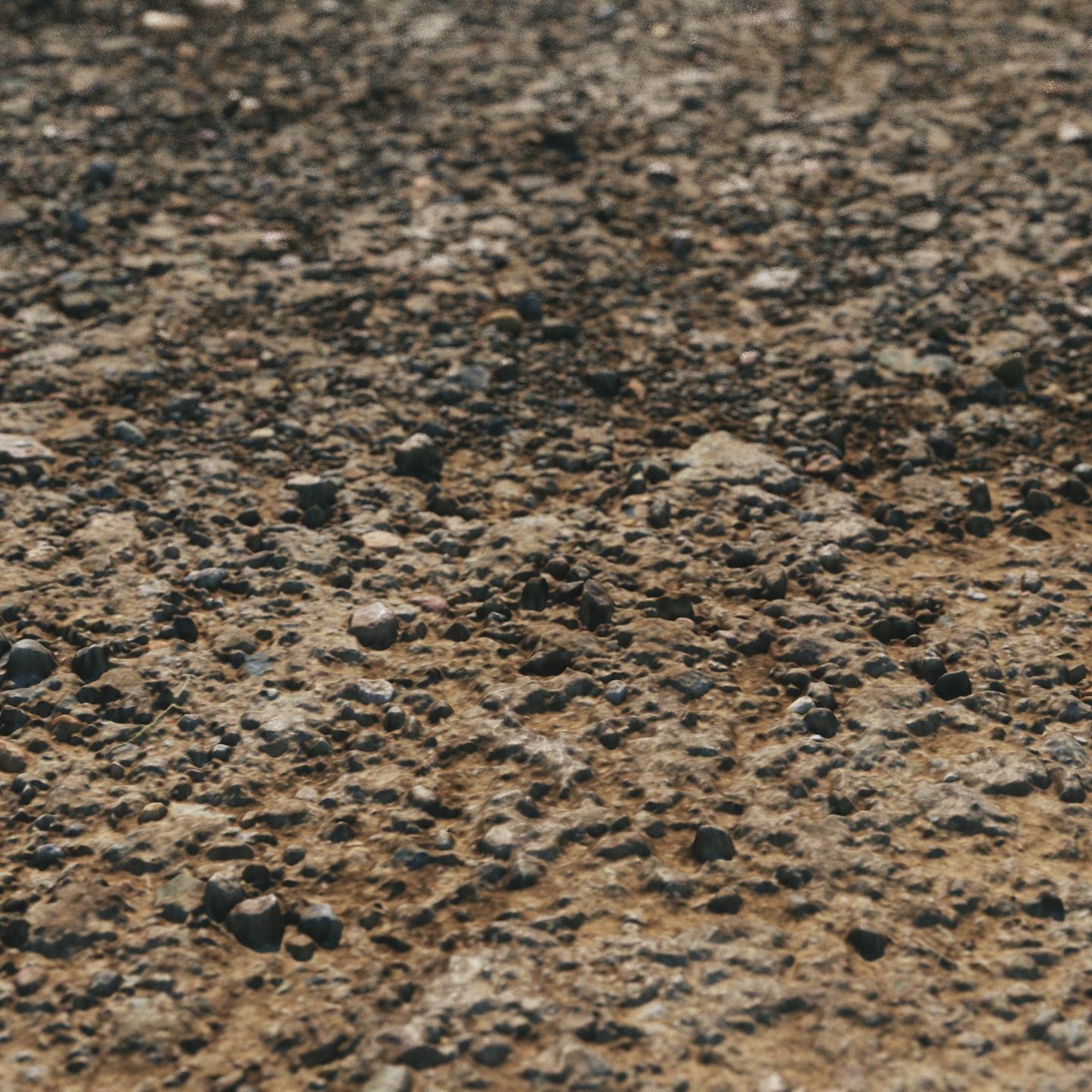 4K material of old asphalt 12 3D model_1
