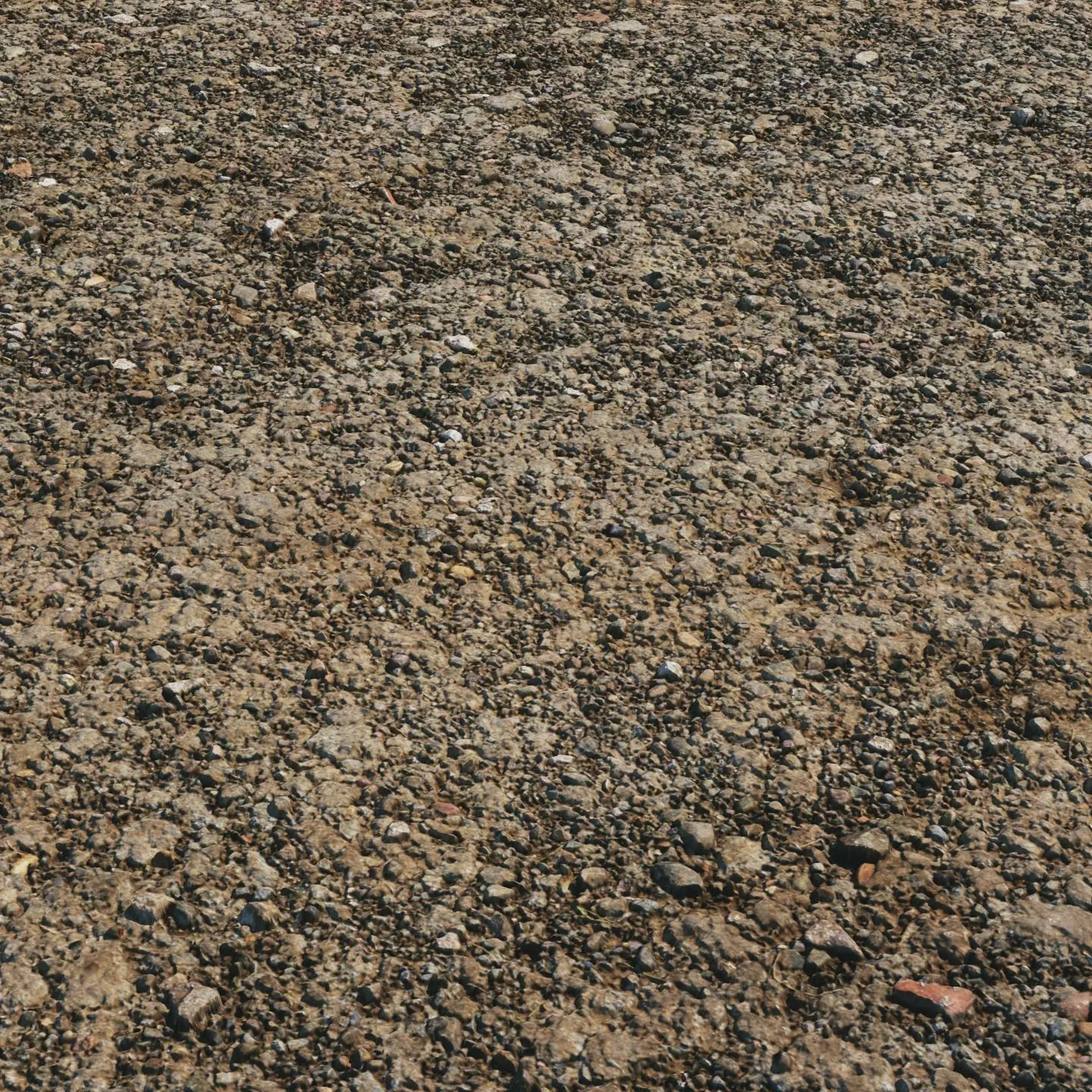 4K material of old asphalt 12 3D model_0