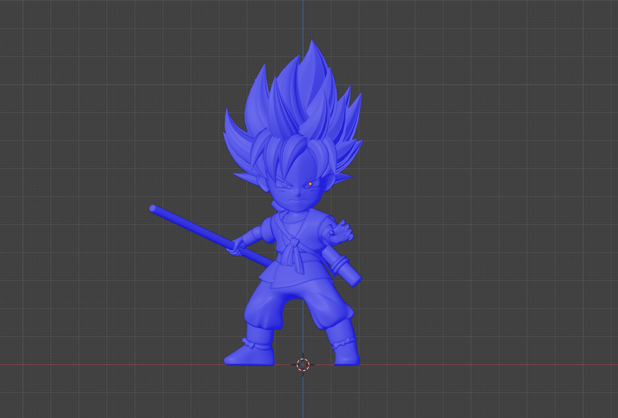 Goku Mini Super Saiyan - Dragonball Daima 3D model_17