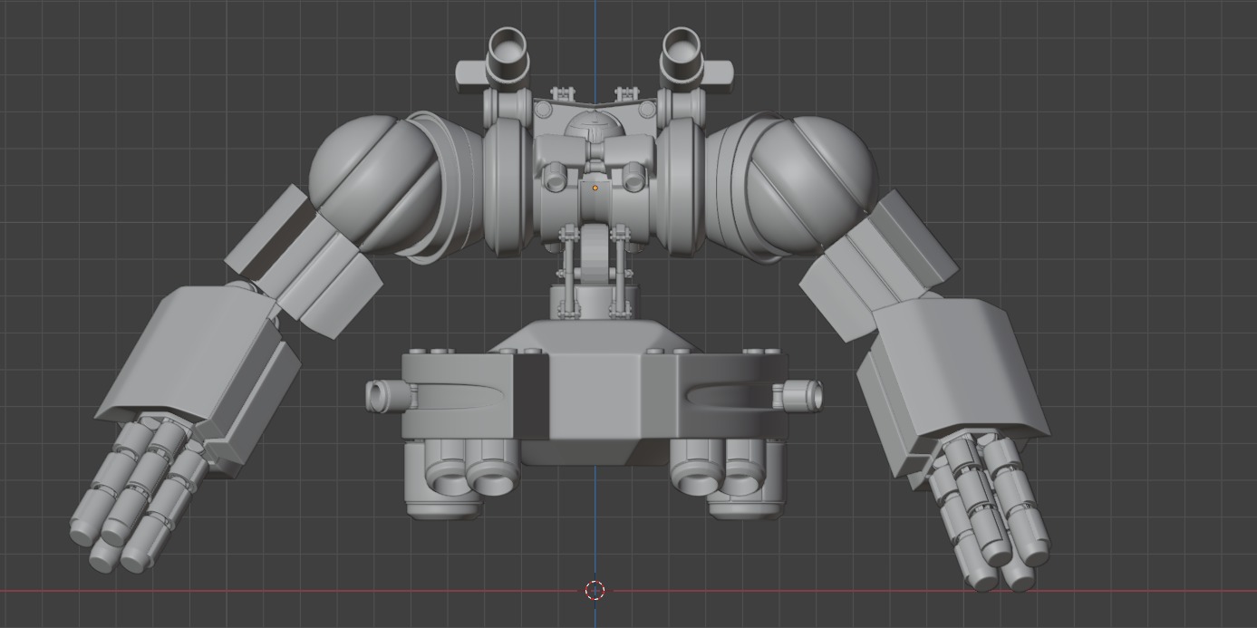 Warrior atlas robor3d Models 3D model_4