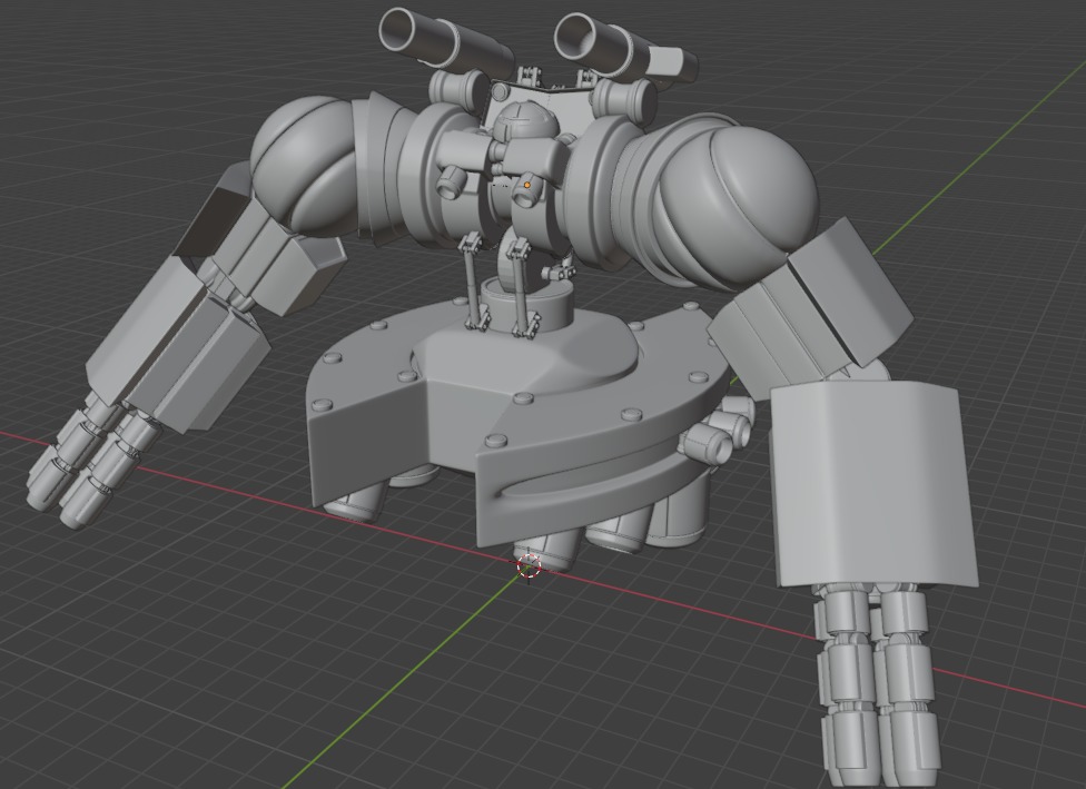 Warrior atlas robor3d Models 3D model_5