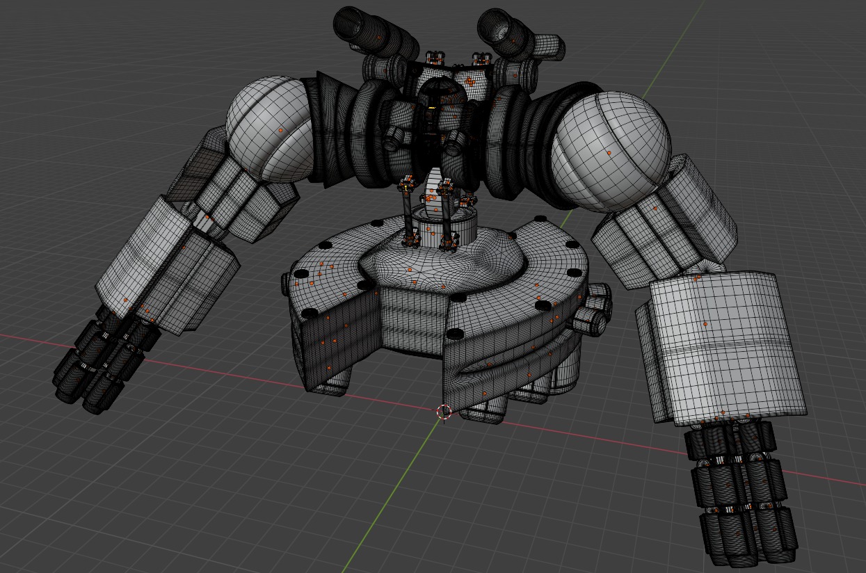 Warrior atlas robor3d Models 3D model_6