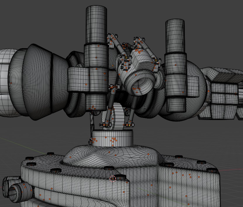 Warrior atlas robor3d Models 3D model_7