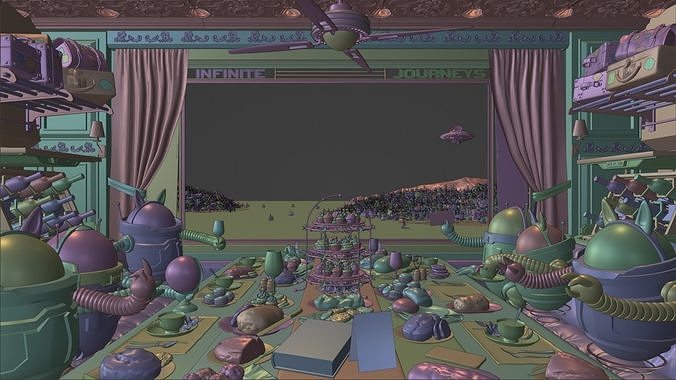 Infinite Journeys - Pwnisher 3D Challenge - DSZarts Submission 3D model 3