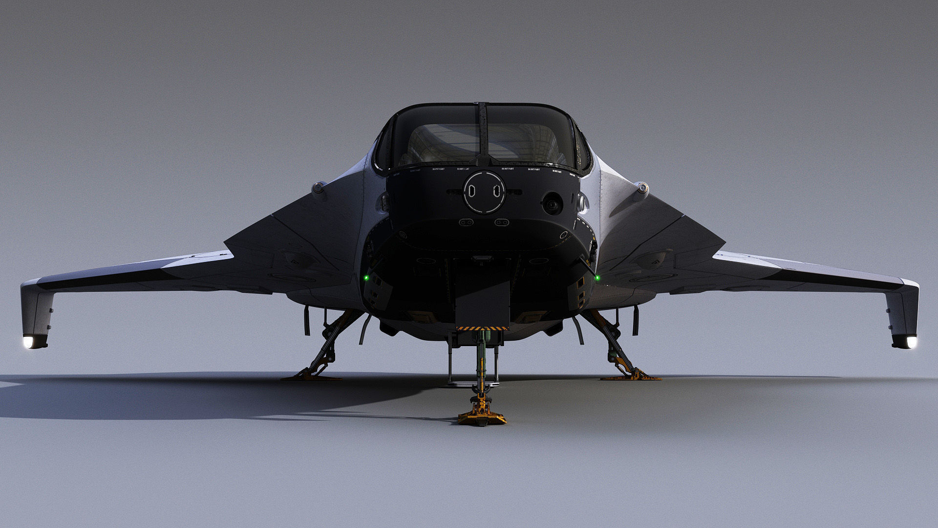 Sci-Fi Spaceship Roxetta 3D model_3