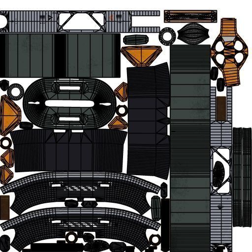 Sci-Fi Spaceship Roxetta 3D model_28