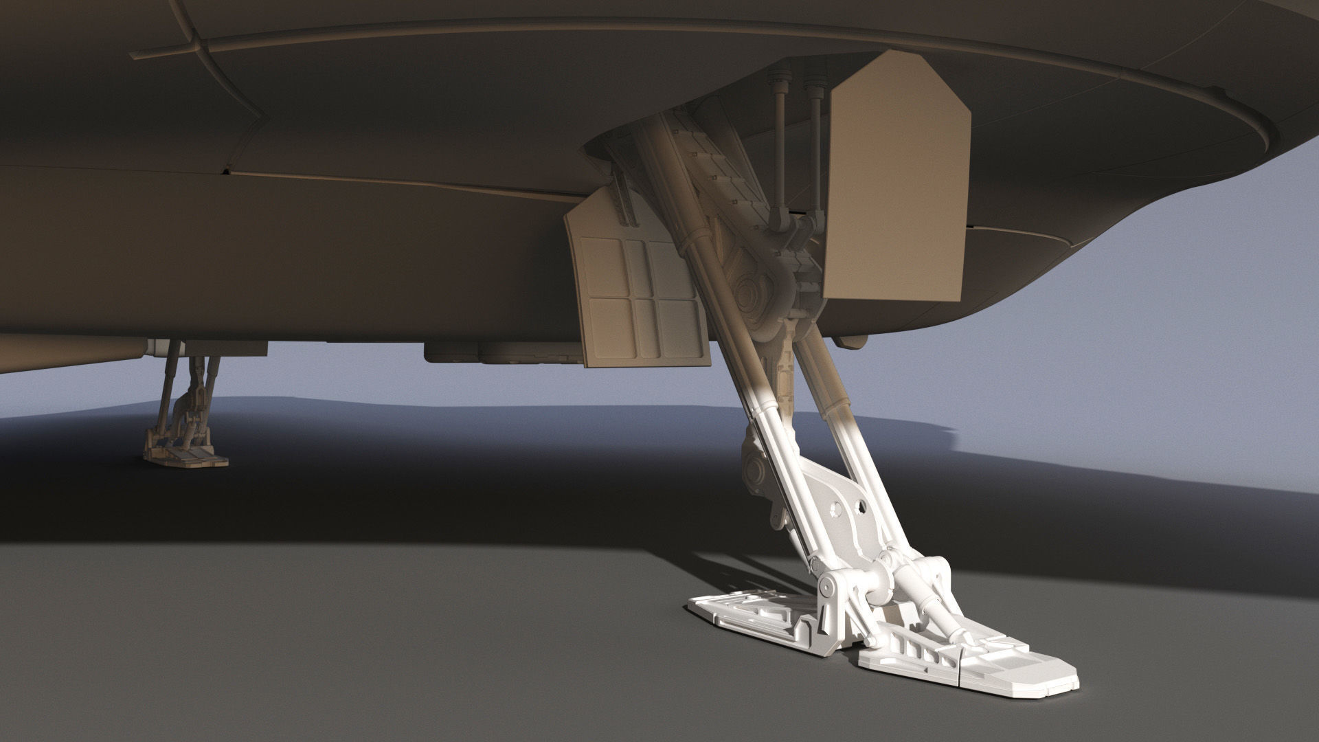 Sci-Fi Spaceship Roxetta 3D model_18