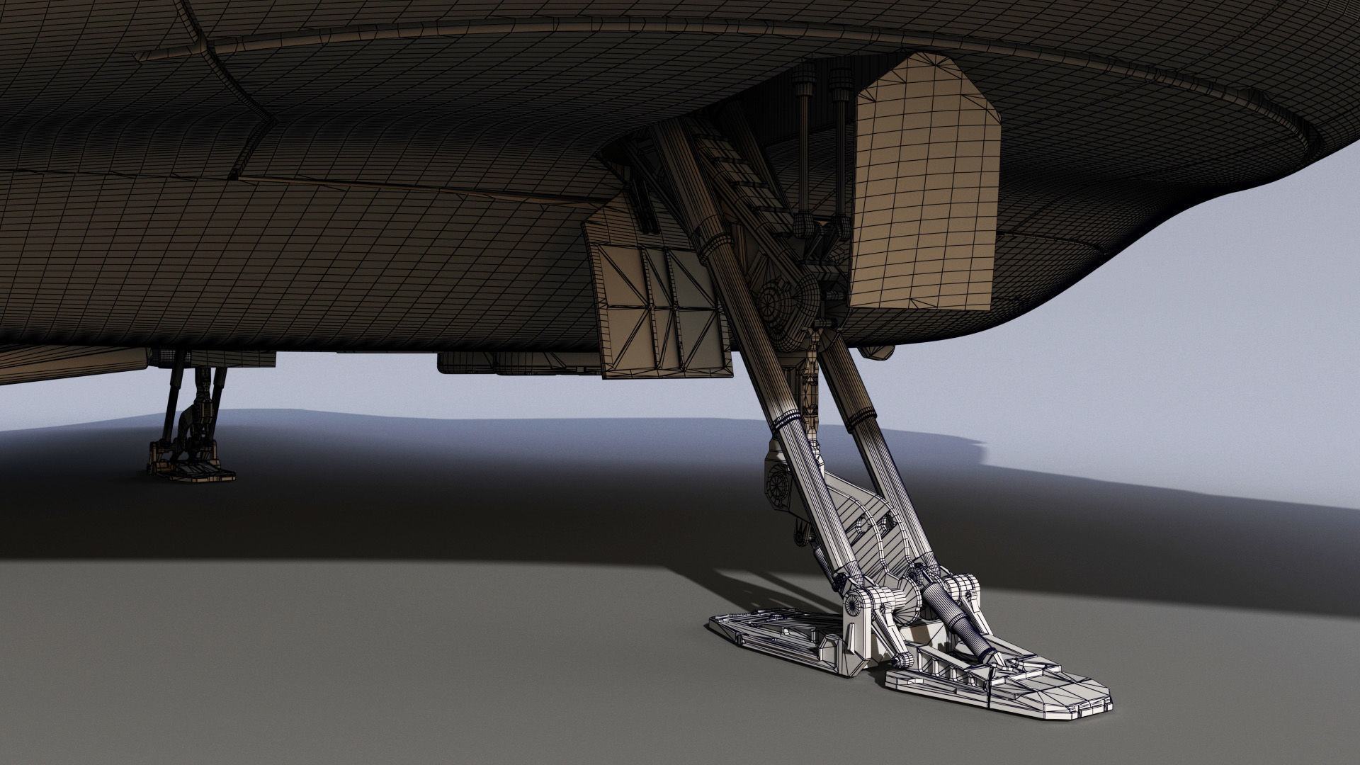 Sci-Fi Spaceship Roxetta 3D model_25