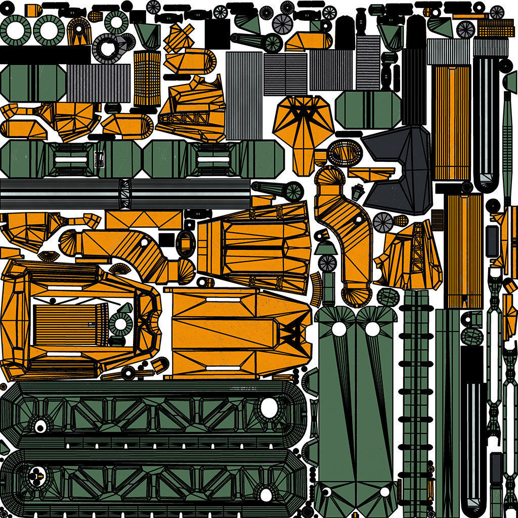 Sci-Fi Spaceship Roxetta 3D model_36