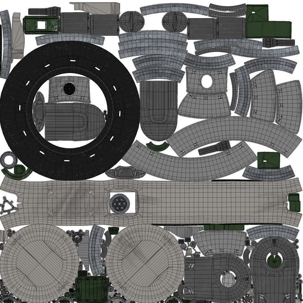 Sci-Fi Spaceship Roxetta 3D model_27