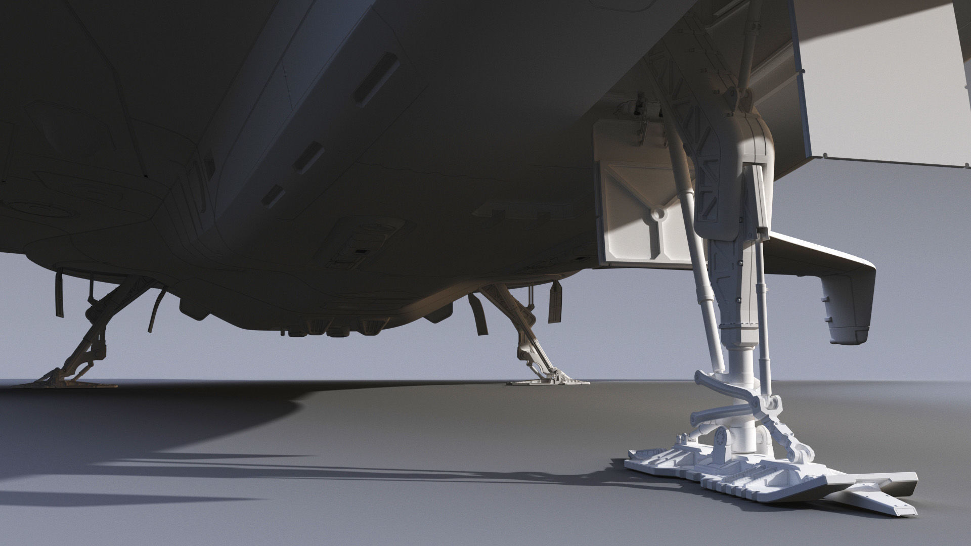 Sci-Fi Spaceship Roxetta 3D model_17