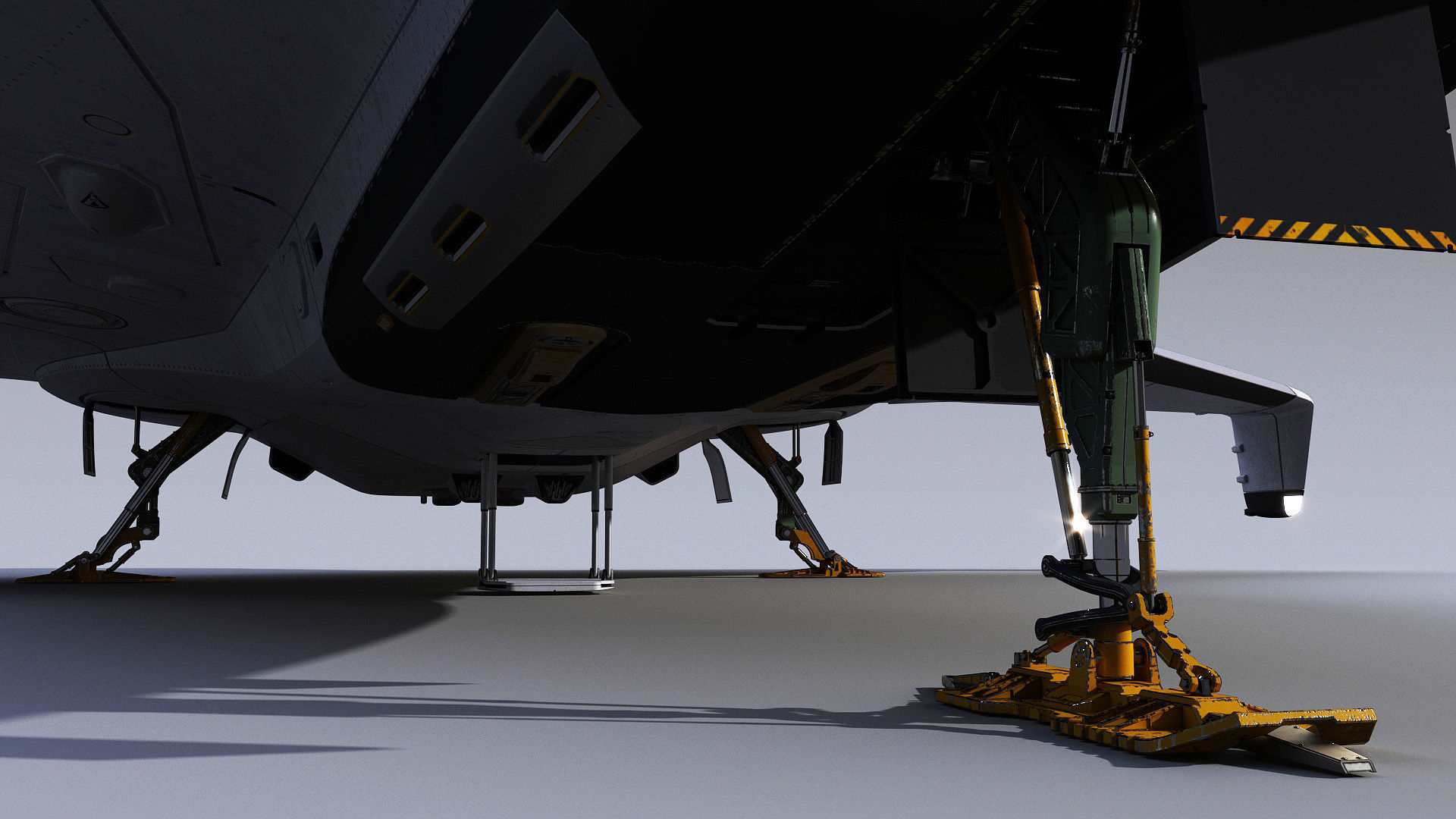 Sci-Fi Spaceship Roxetta 3D model_6