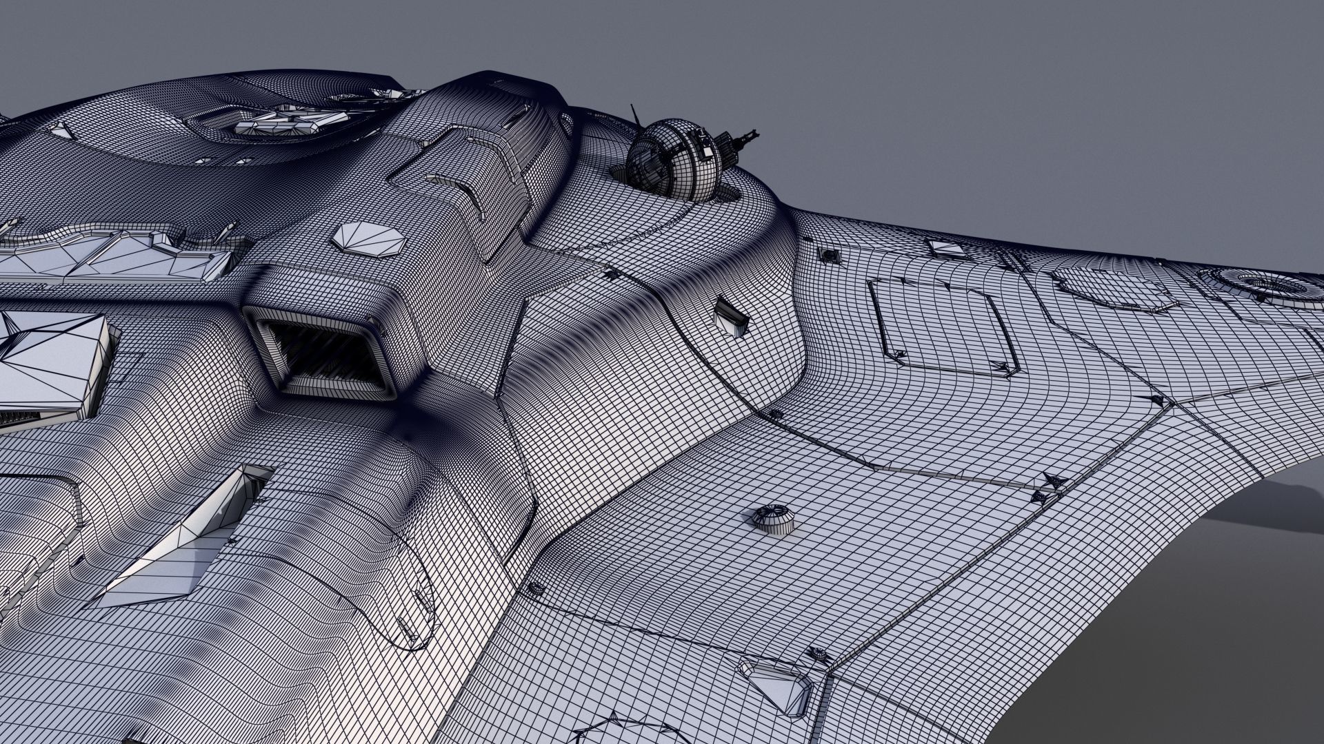Sci-Fi Spaceship Roxetta 3D model_26