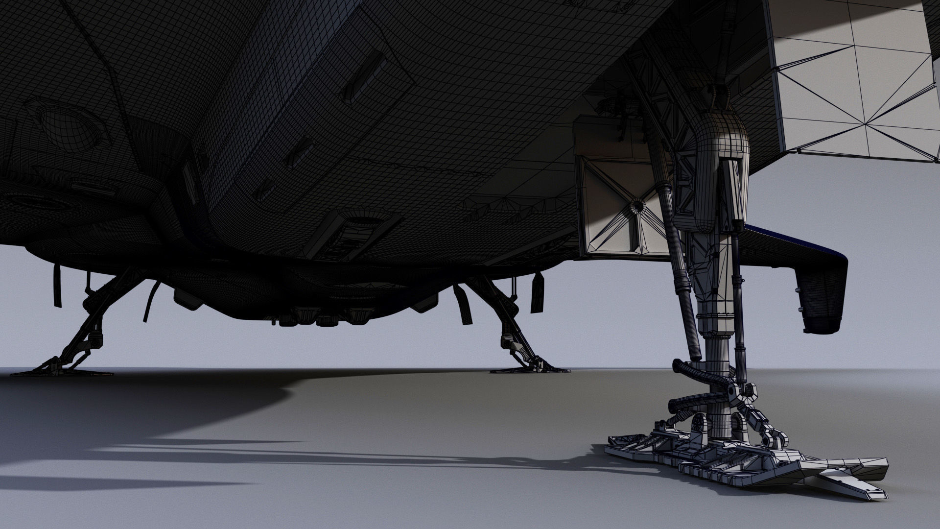 Sci-Fi Spaceship Roxetta 3D model_24