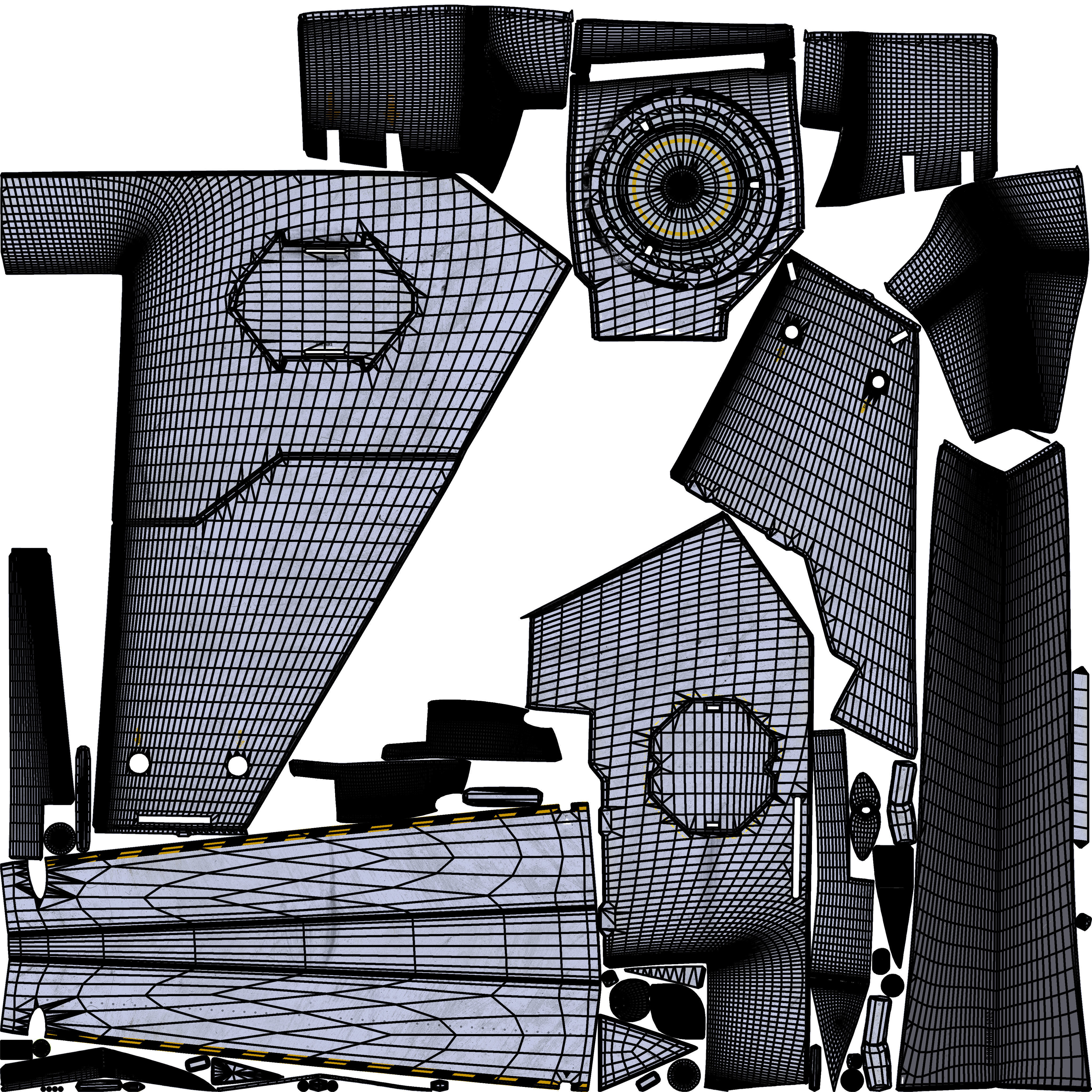 Sci-Fi Spaceship Roxetta 3D model_34