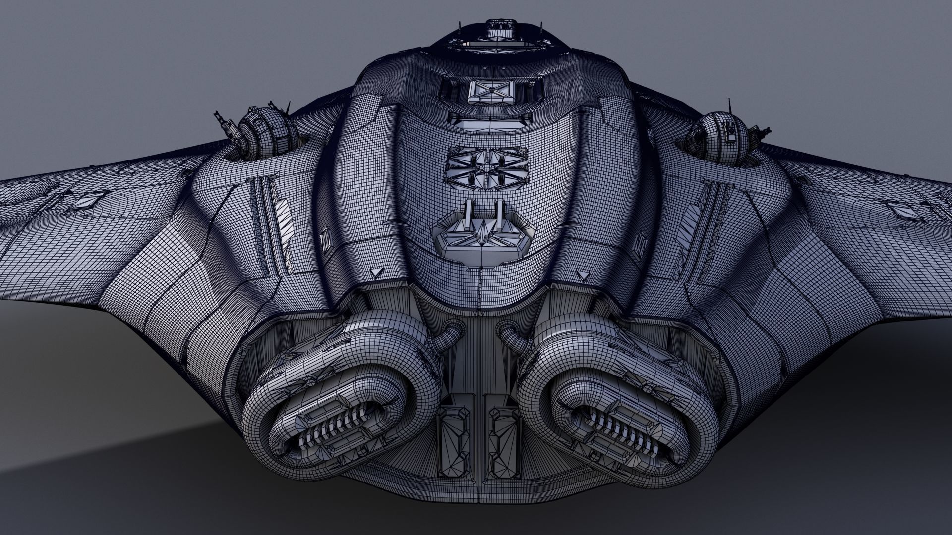 Sci-Fi Spaceship Roxetta 3D model_23