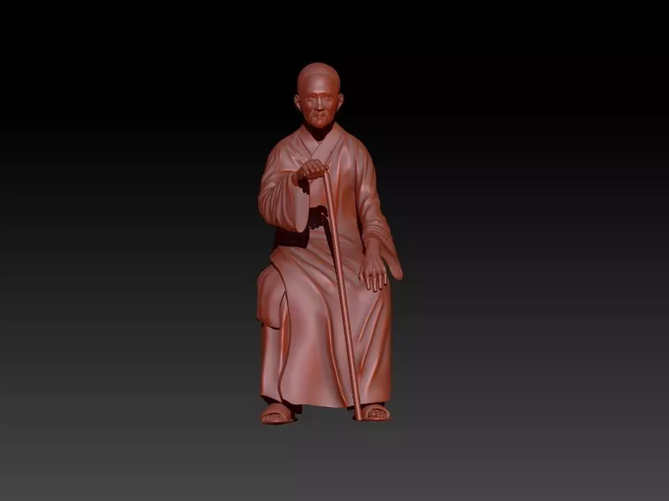 Hoa thuong thich thanh tinh 3D model