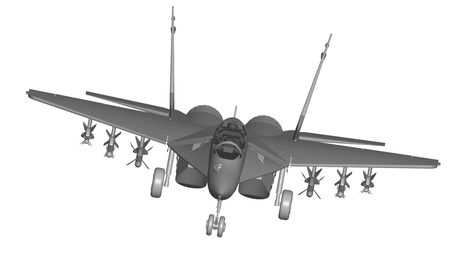 Mikoyan MiG-29 3D model_1
