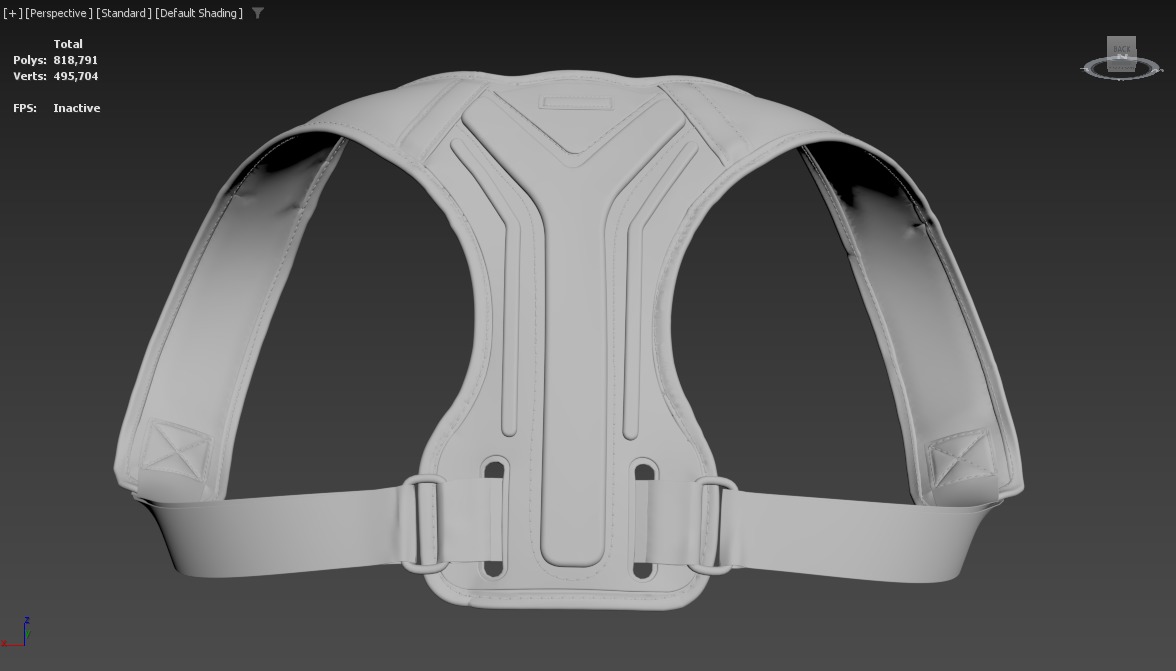 Posture Corrector 3D model_27