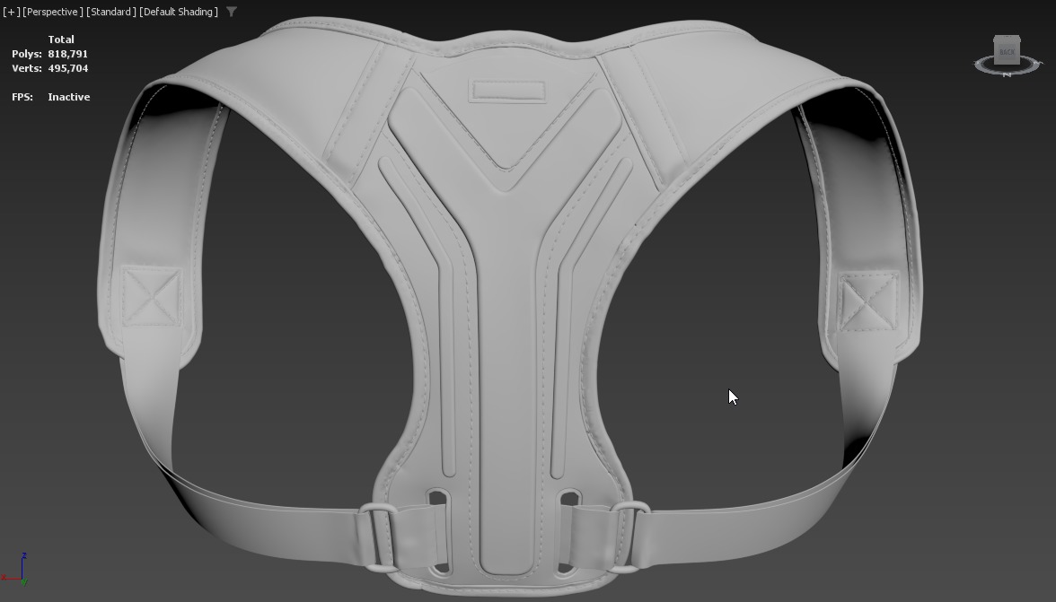 Posture Corrector 3D model_21