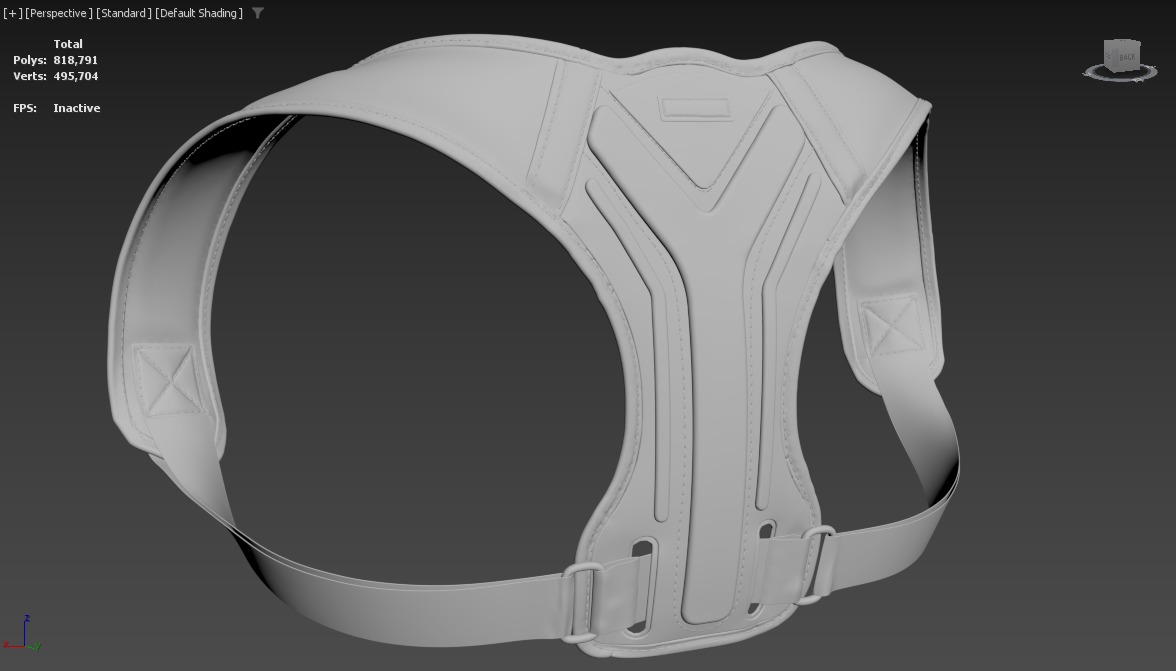 Posture Corrector 3D model_25