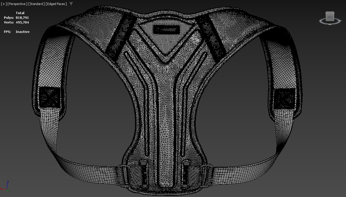 Posture Corrector 3D model_22