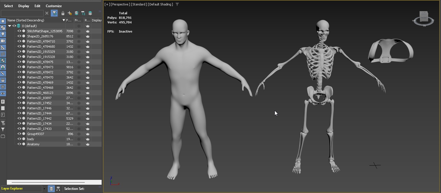 Posture Corrector 3D model_18