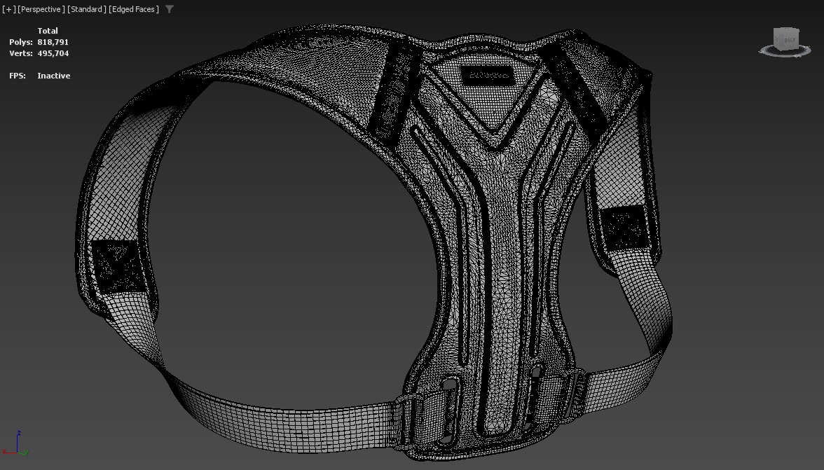 Posture Corrector 3D model_26