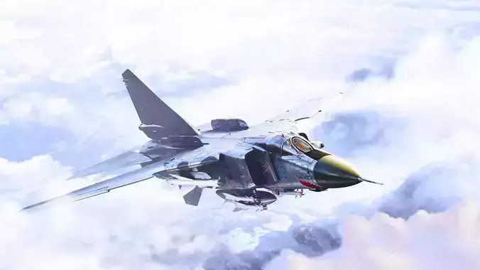 Mikoyan-Gurevich MiG-23 3D model