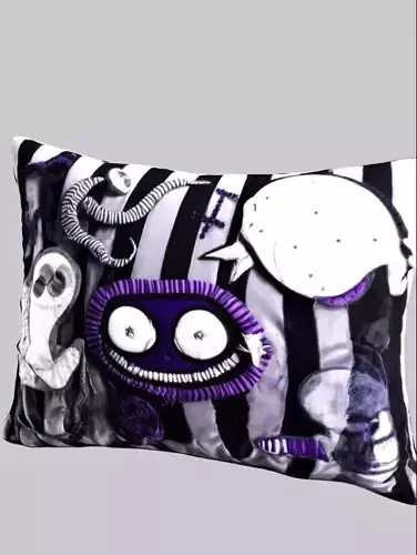 Beetle Stripes Pillow