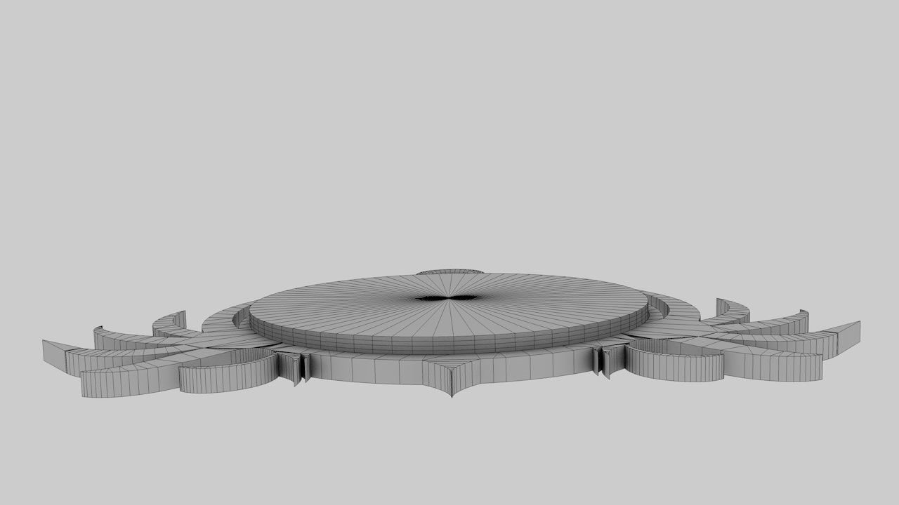  lion pendant 3D print model Low-poly 3D model_21