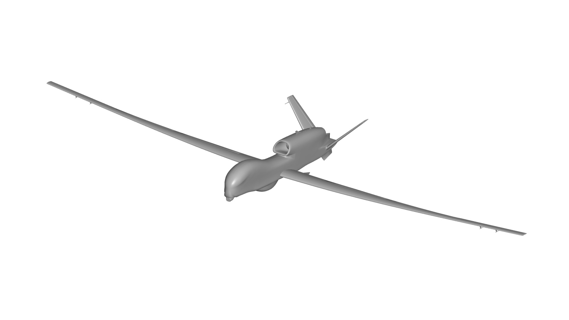 Northrop Grumman MQ-4C Triton 3D model_1