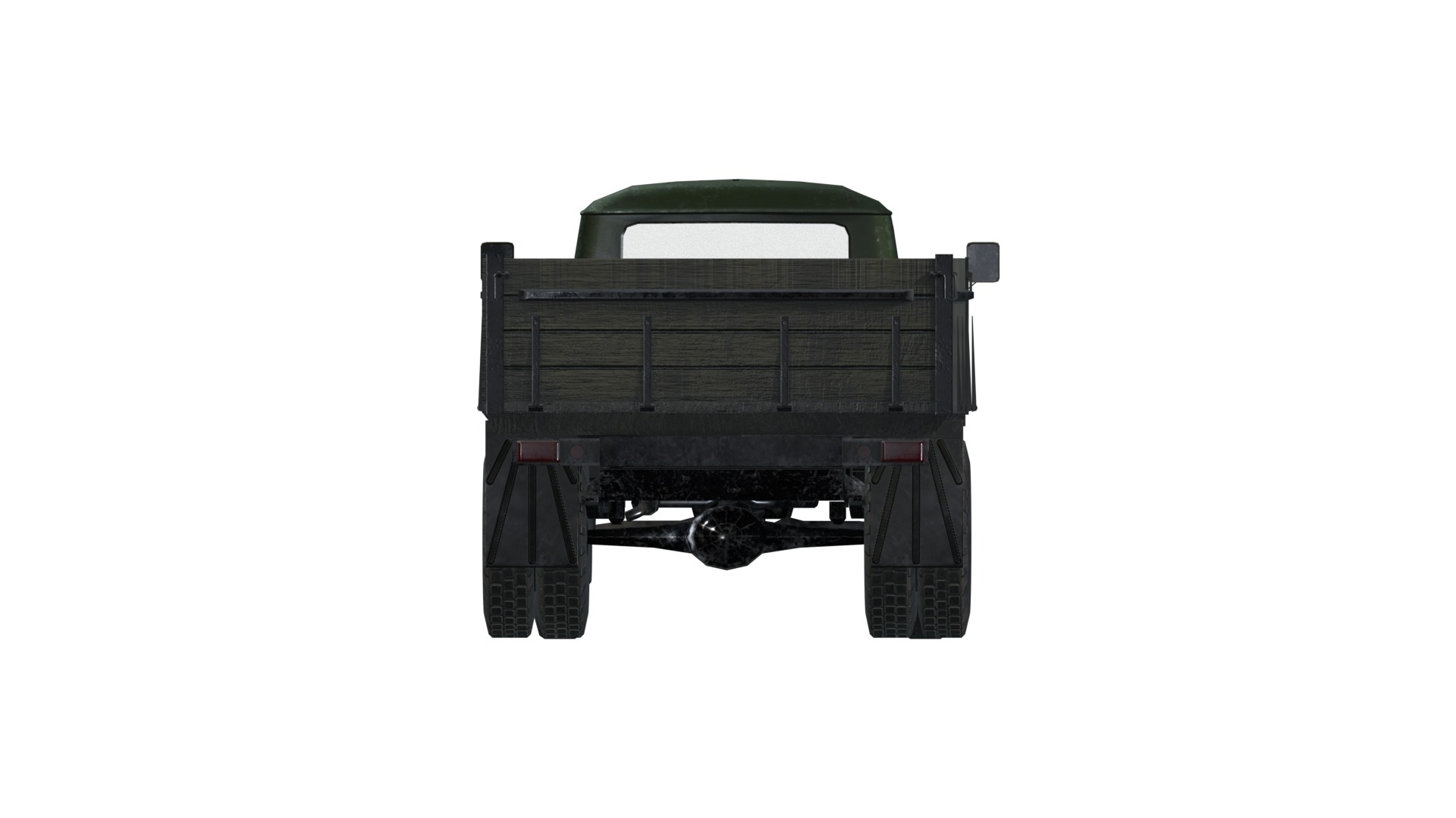 Asset - Army - Zil 130 - 3D MODEL Low-poly 3D model Low-poly 3D model_12