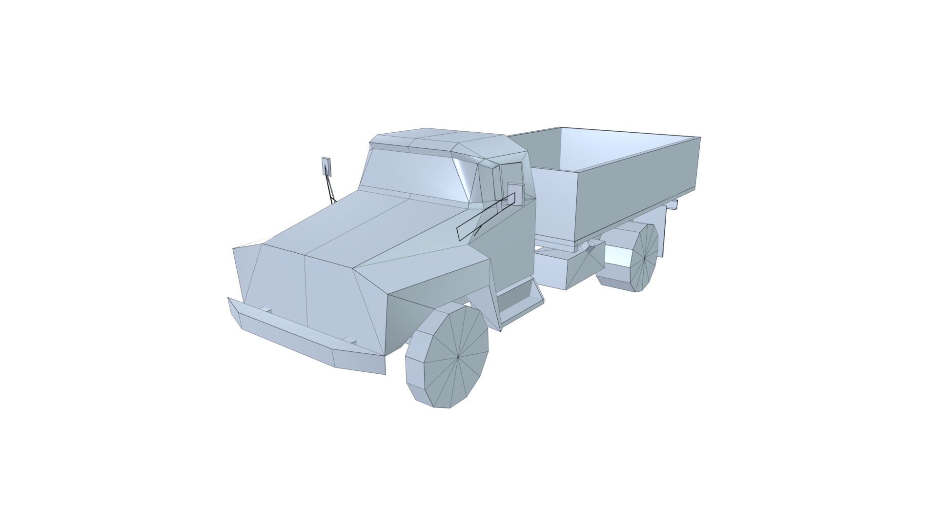 Asset - Army - Zil 130 - 3D MODEL Low-poly 3D model Low-poly 3D model_69