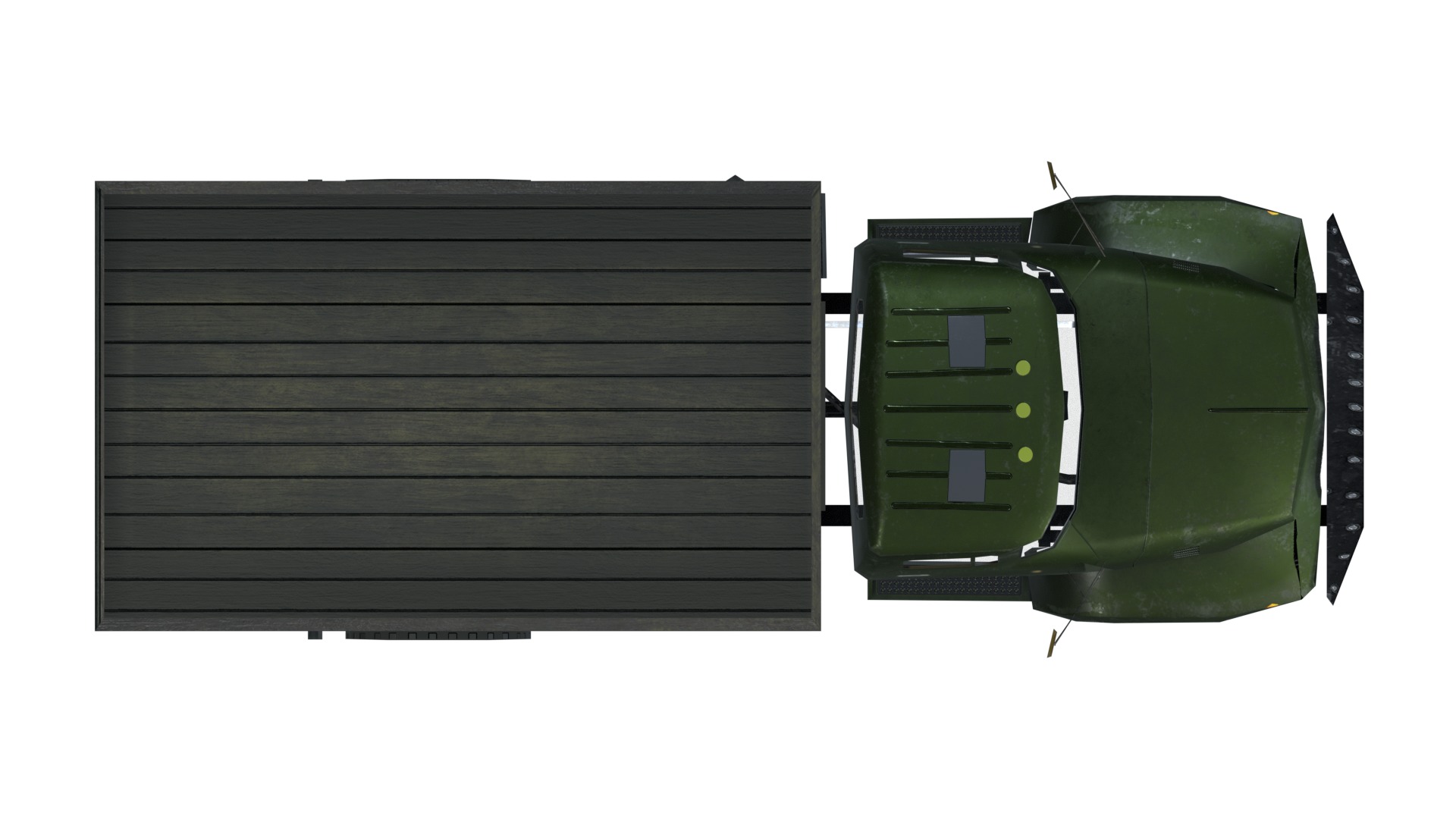 Asset - Army - Zil 130 - 3D MODEL Low-poly 3D model Low-poly 3D model_54