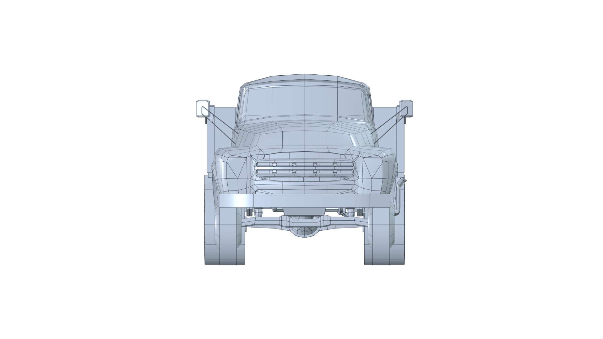 Asset - Army - Zil 130 - 3D MODEL Low-poly 3D model Low-poly 3D model_29