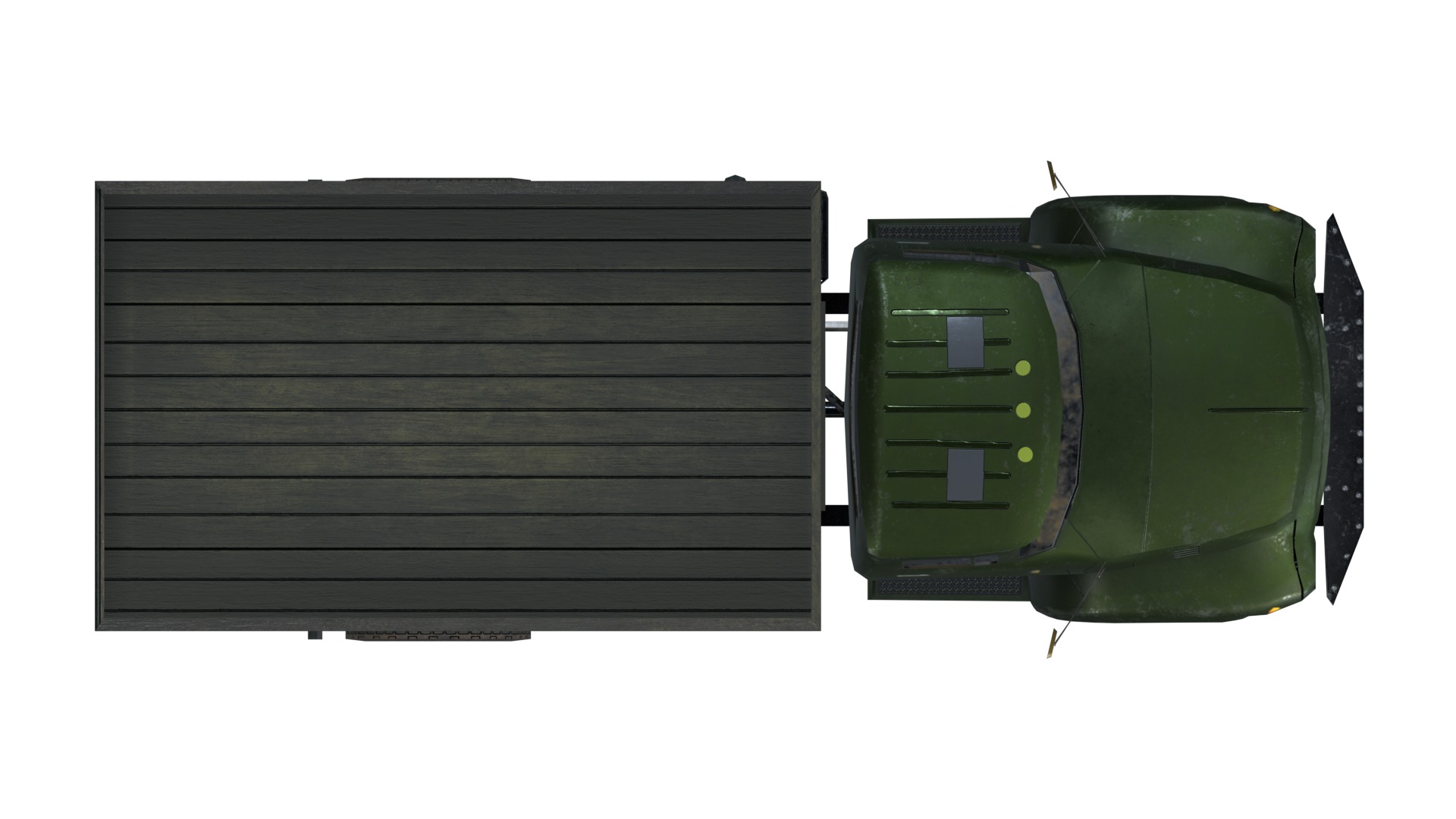 Asset - Army - Zil 130 - 3D MODEL Low-poly 3D model Low-poly 3D model_40