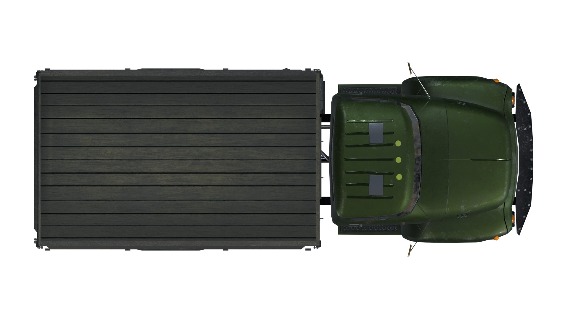 Asset - Army - Zil 130 - 3D MODEL Low-poly 3D model Low-poly 3D model_13