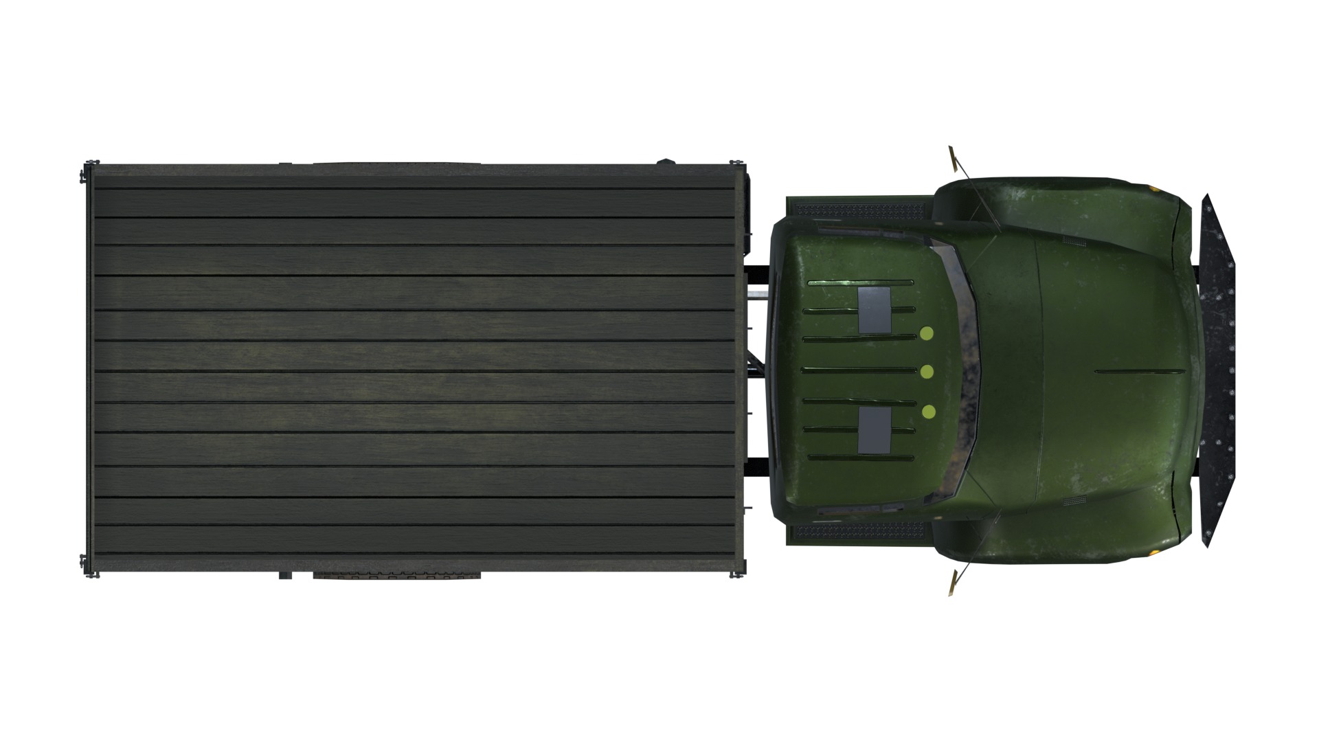 Asset - Army - Zil 130 - 3D MODEL Low-poly 3D model Low-poly 3D model_27