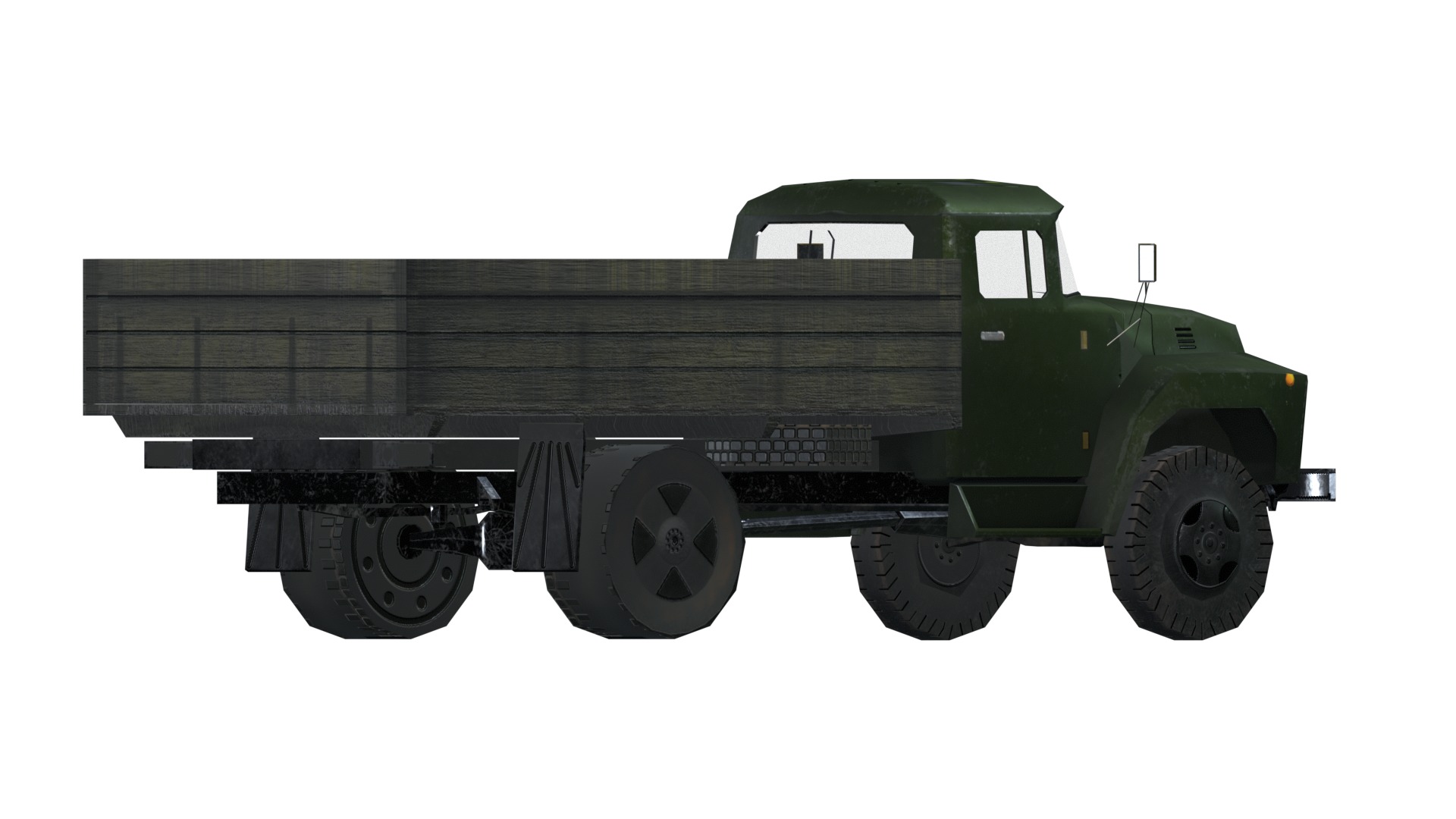 Asset - Army - Zil 130 - 3D MODEL Low-poly 3D model Low-poly 3D model_52