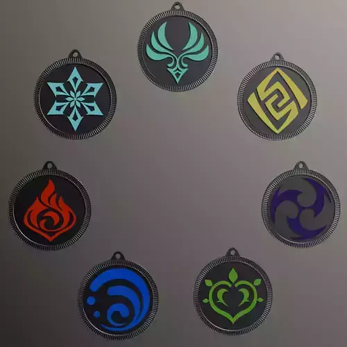 Genshin Impact Key Chain