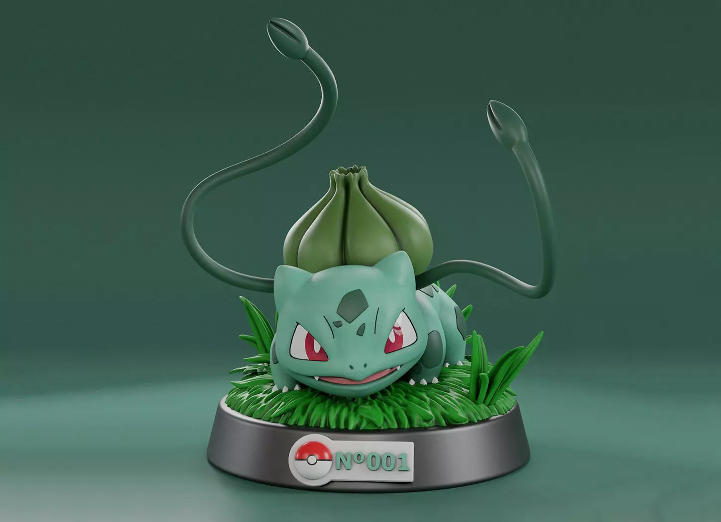 Pokemon Bulbasaur 3D Model Ready to Print 3D print model_0
