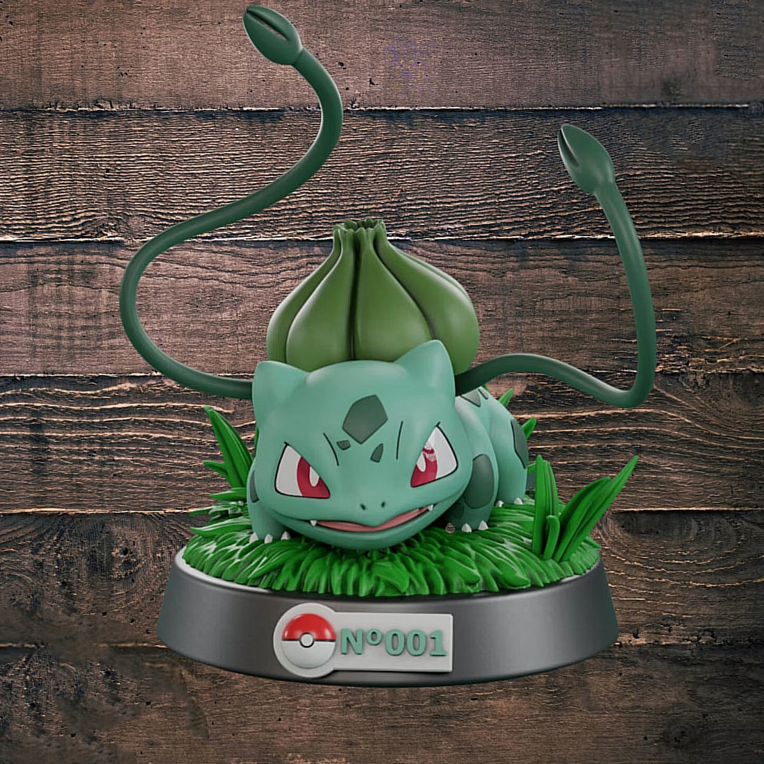 Pokemon Bulbasaur 3D Model Ready to Print 3D print model_4