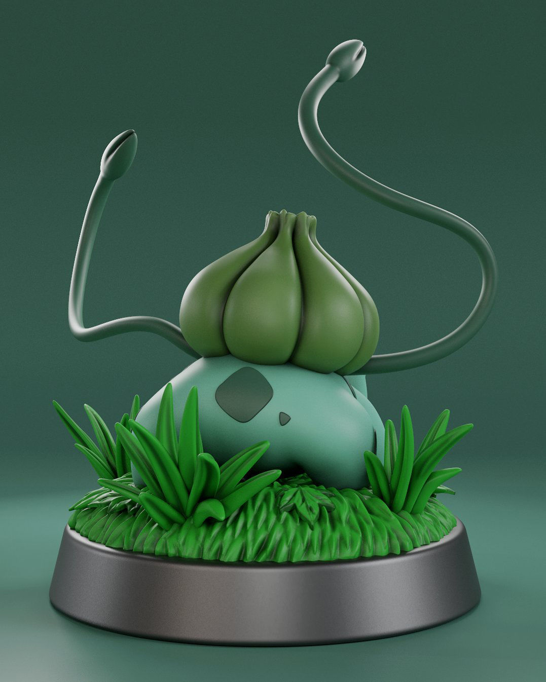 Pokemon Bulbasaur 3D Model Ready to Print 3D print model_3