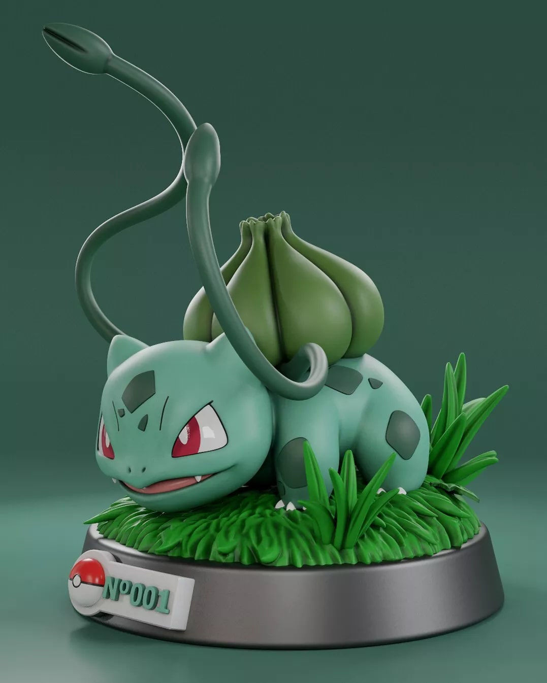 Pokemon Bulbasaur 3D Model Ready to Print 3D print model_2