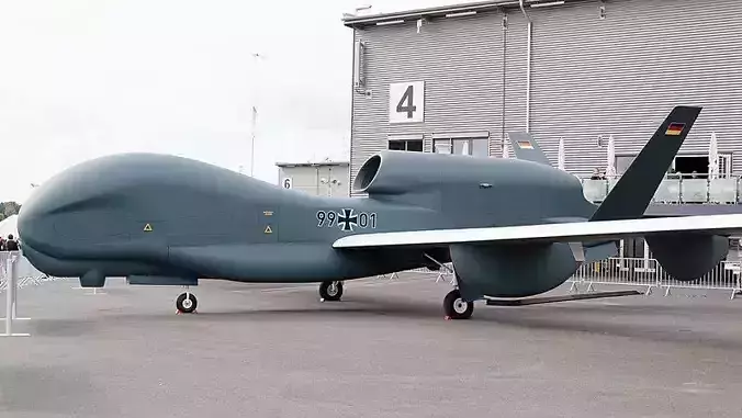 Northrop Grumman RQ-4 Global Hawk 3D model