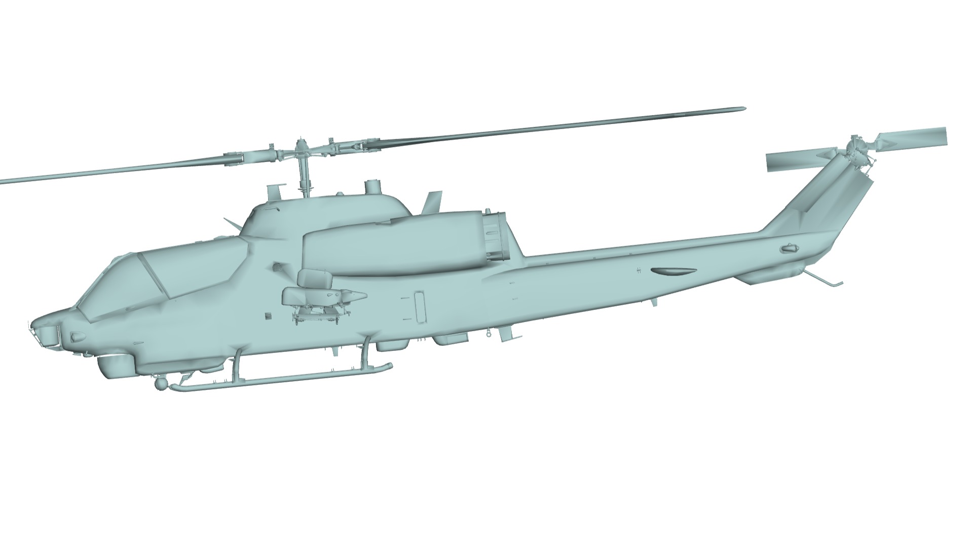 Bell AH-1 SuperCobra 3D model_2