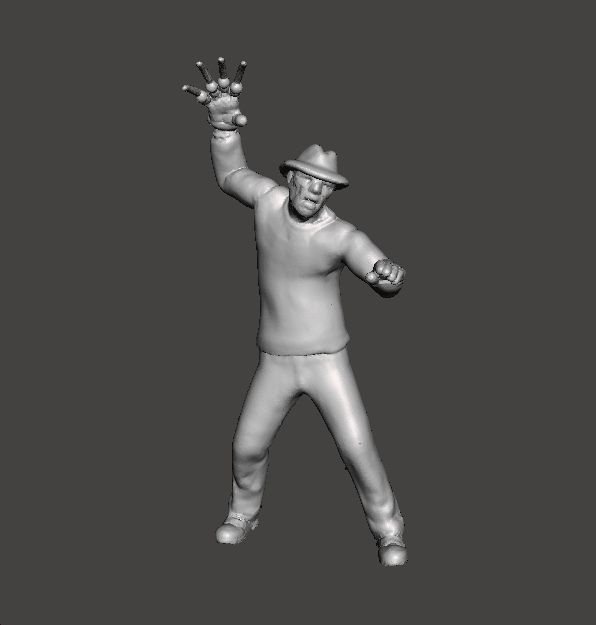 FREDDY KRUEGER MINIATURE MODEL HORROR FANTASY GAMES RPG DND 3D print model_1
