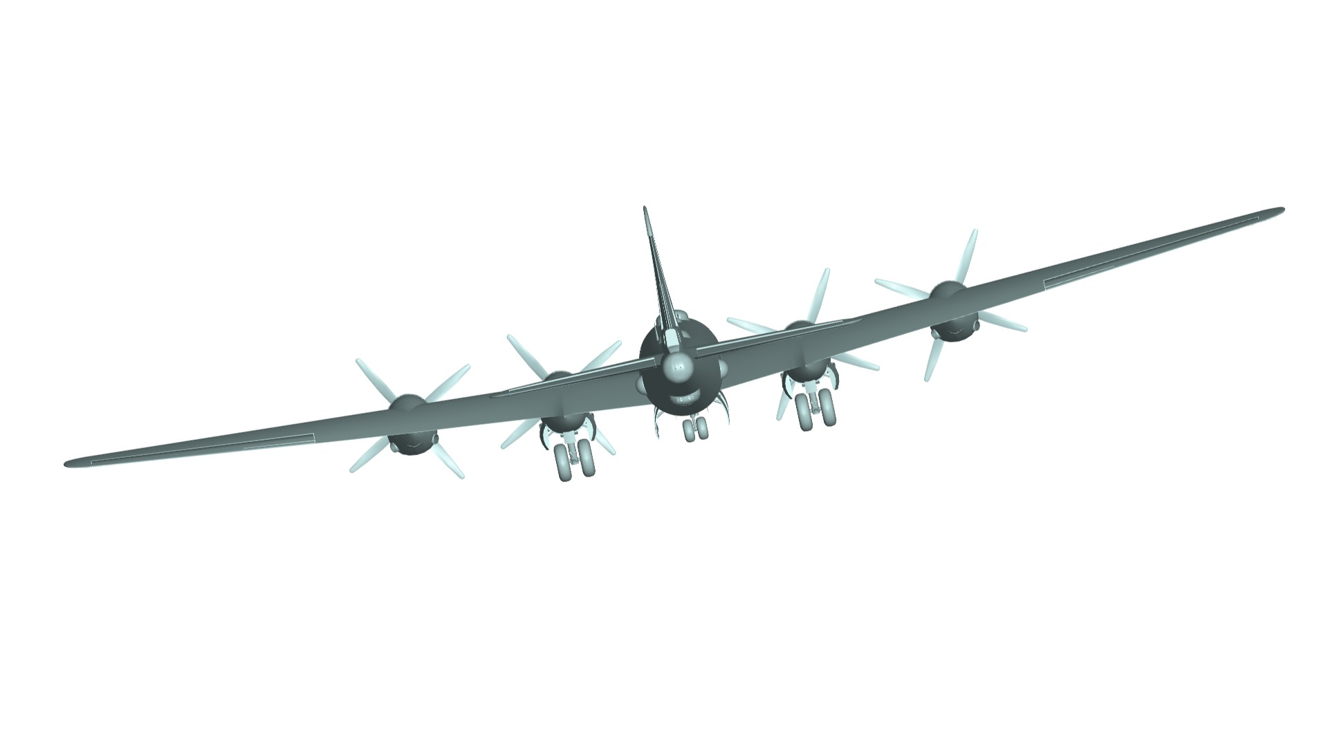 Boeing B-29 Superfortress 3D model_3