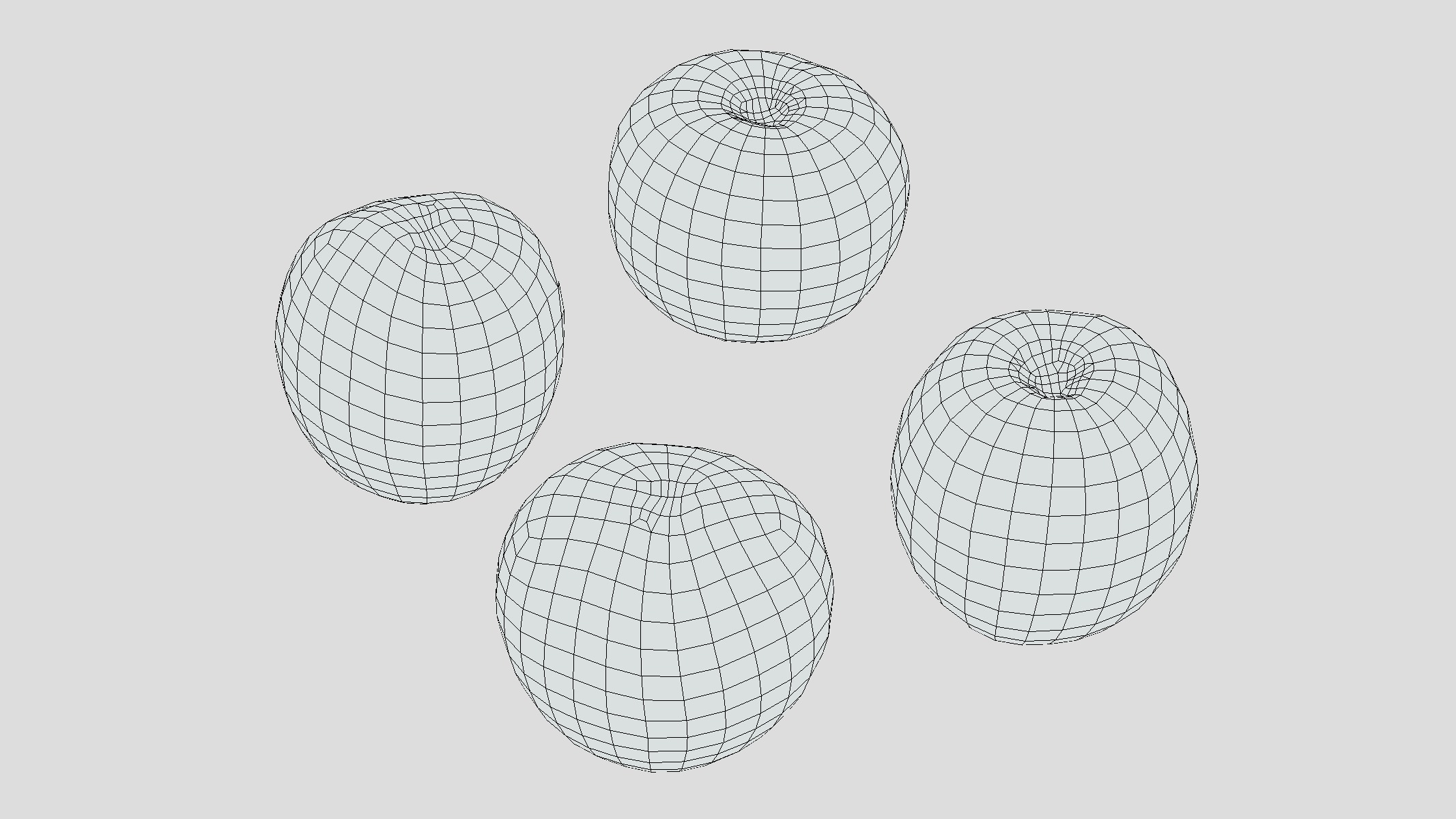 Tomato Low Poly 2 Low-poly 3D model_9